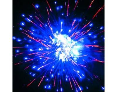 Р7846 Чистое золото Батареи салютов до 50 залпов 